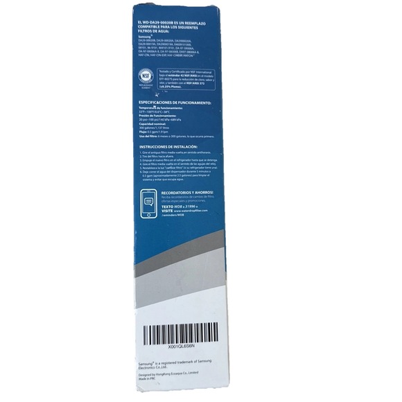 Waterdrop WD-DA29-00020B Refrigerator Water Filter Replacement‎ For Samsung NEW - Picture 2 of 4